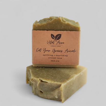 Eat Your Greens Avocado | Garden Soap | Coconut oil free