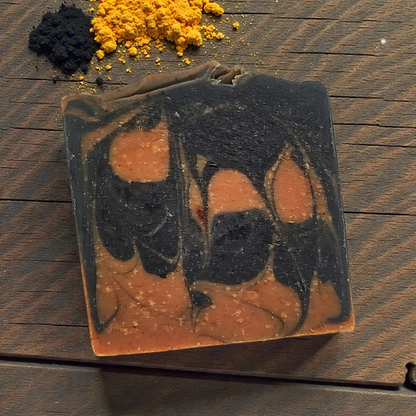 Turmeric + Charcoal Cleansing Face Bar | Tallow Soap