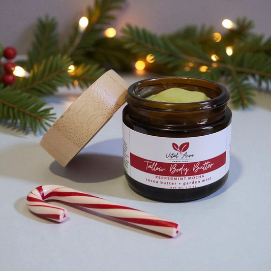 Peppermint Mocha Tallow Body Butter *Limited Edition*