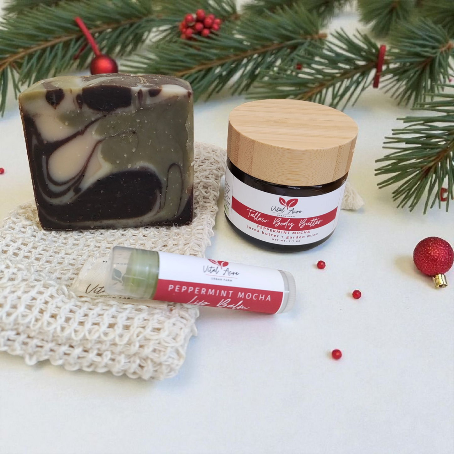 Peppermint Mocha Tallow Gift Box