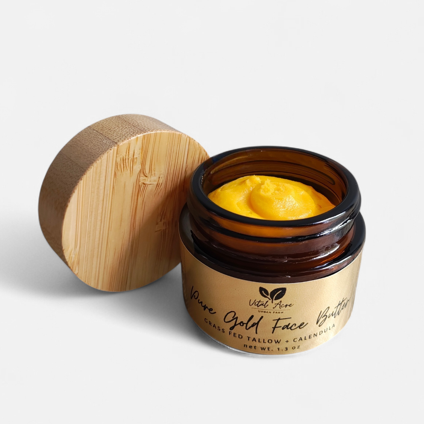 Pure Gold Tallow Face Butter – Nourishing Moisturizer for Dry & Sensitive Skin
