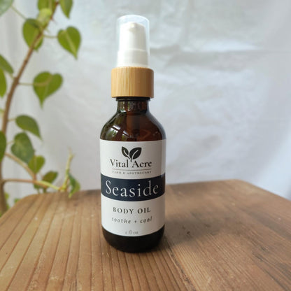 Seaside Body Oil - Cooling, After-Sun Body Oil